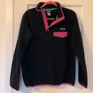 Women’s Medium Patagonia Fleece Quarter- Button Pullover